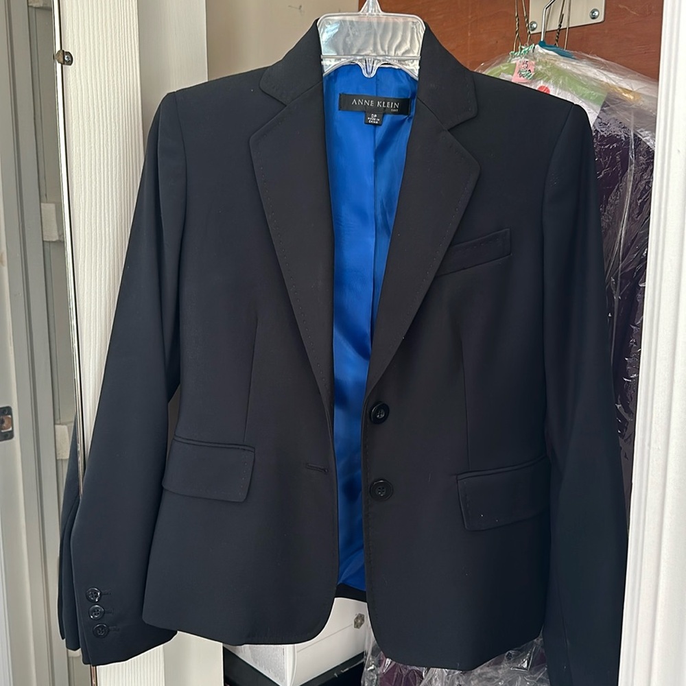 NWT Vintage Anne Klein Petite Fitted Blazer Y2K